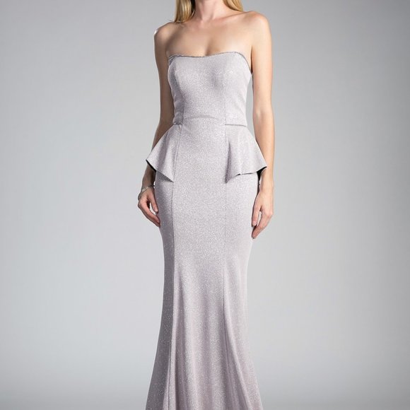 Cinderella Dresses & Skirts - Glittered Strapless Mermaid Shape Dress CD5025